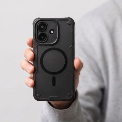 5. Tech-Protect Rugged Shield MagSafe Hülle für Xiaomi Redmi Note 17 Pro 5G – Mattschwarz