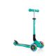 2. Globber Faltbarer 3-Rad-Scooter Lights Emerald Green Jr 437-107