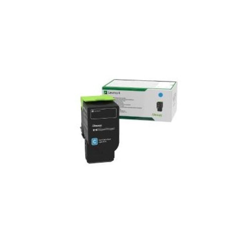 Lexmark 78C20C0 Tonerkartusche, 1 Stück, Original Cyan