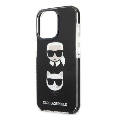 6. Karl Lagerfeld Karl&Choupette Head Case für iPhone 13 Pro Max - Schwarz