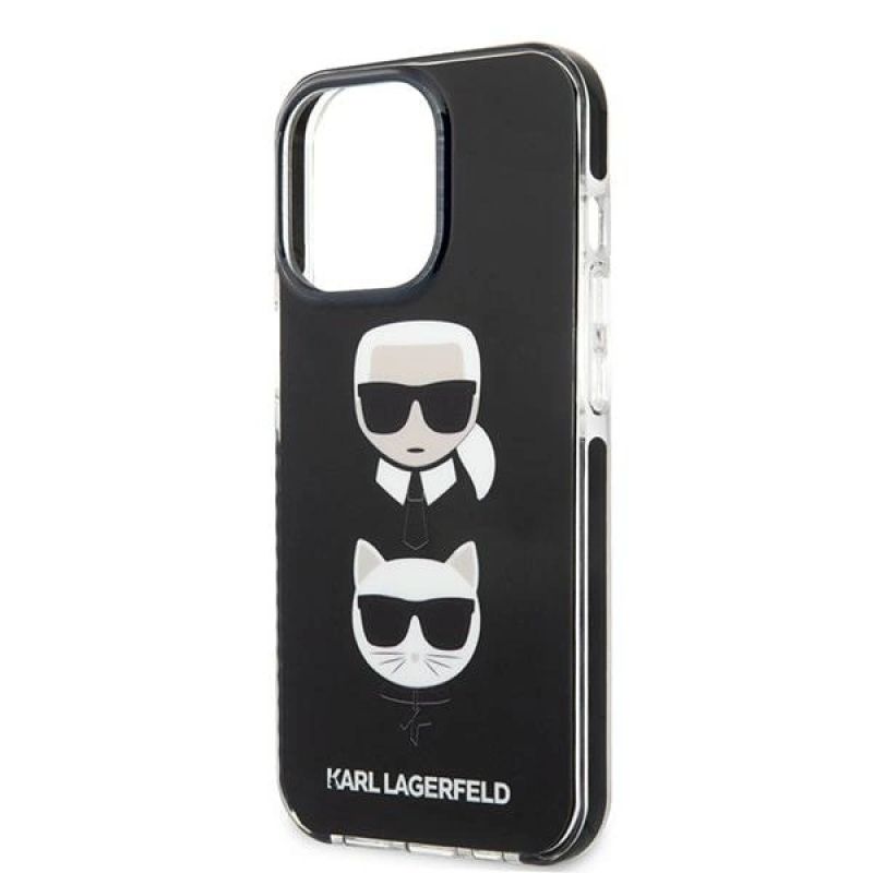 6. Karl Lagerfeld Karl&Choupette Head Case für iPhone 13 Pro Max - Schwarz