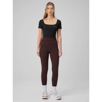 4. Damen-T-Shirt, schmal geschnitten, einfarbig, Größe 4F 4FRSS26TTSHF3633-20S