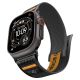 6. Spigen Athlex Air 2 Armband für Apple Watch (44 / 45 / 46 / 49 mm) – Schwarz und Orange