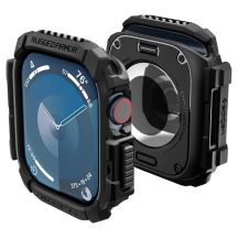 Spigen Rugged Armor Hülle für Apple Watch 10 (42 mm) – Schwarz