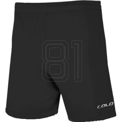 Colo Native Herren Volleyball Shorts Schwarz (100% Baumwolle)