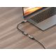 4. Equip 133446 0,15 m DisplayPort HDMI-Kabeladapter Schwarz, Grau
