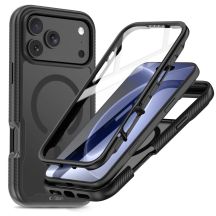 Tech-Protect Defense MagSafe Hülle für iPhone 17 Pro / 18 Pro – Mattschwarz