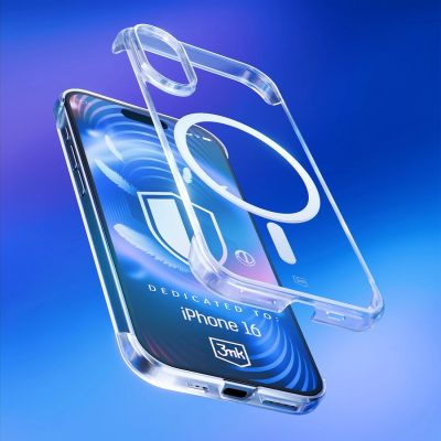 11. 3mk Just20g MagCase für iPhone 16 - transparent