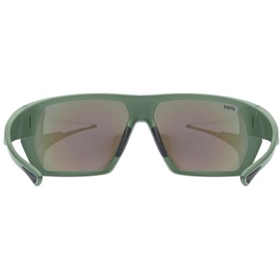 Uvex Sportstyle 238 Fahrradbrille – moss matt/mir.green