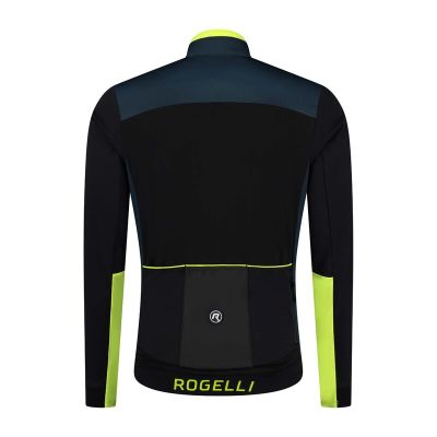 2. Rogelli Winterjacke CADENCE blau-schwarz-fluoreszierend XL