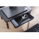 10. GEMBIRD VERSTELLBARER MONITORSTÄNDER MIT SCHUBLADE (RECHTECKIG)