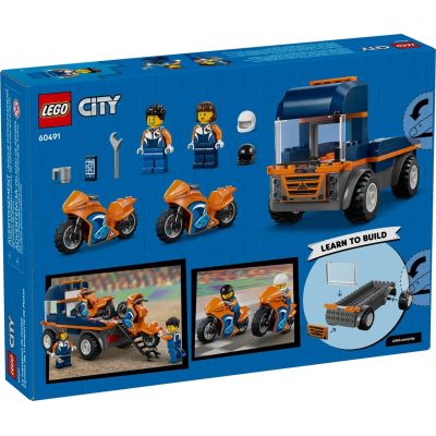 2. LEGO City 60491 Motorradtransporter