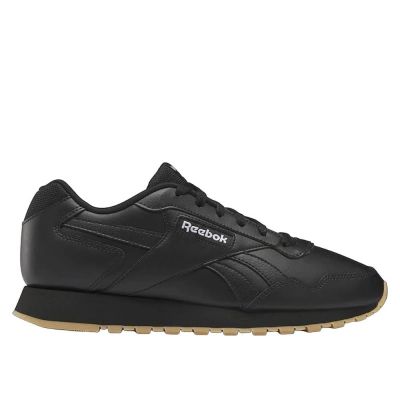 Herren-Sportschuhe Reebok Glide, Lifestyle-Sneaker aus Leder für den Alltag, schwarz (GZ2324)