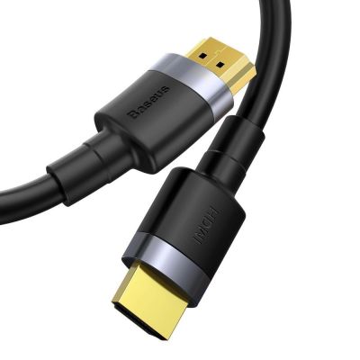 2. Baseus Cafule HDMI / HDMI 2.0 4K 60 Hz 3D 18 Gbit/s Kabel 2 m – Schwarz