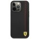 3. Ferrari On Track Carbon Stripe Hülle für iPhone 13 / 13 Pro - Schwarz