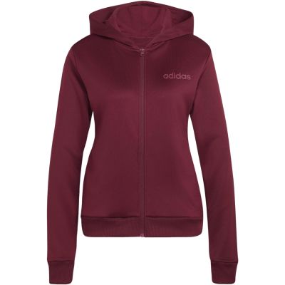 4. adidas Essentials Trainingsanzug für Damen, Linear Burgundy KQ7588