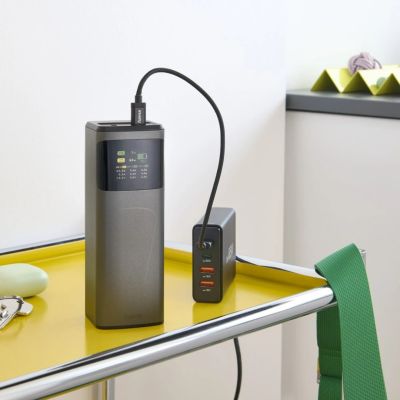 12. Hama Hochleistungs-Lithium-Ionen-Akku (Li-Ion) 20000 mAh, Grau