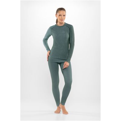 2. Damenunterwäsche VIKING Mounti Lady Set Merino grün