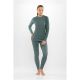 2. Damenunterwäsche VIKING Mounti Lady Set Merino grün