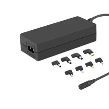 Qoltec 50011 Notebook-Netzteil (18,5 V, 19 V, 19,5 V, 20 V; 3,25 A, 3,42 A, 3,5 A; 65 W; 4,8 mm, 5,0 mm, 5,5 mm, 6,5 mm, 7,4 mm x 1,7 mm, 2,5 mm, 3,2 mm, 4,3 mm, 5 mm)