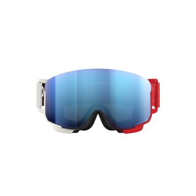 4. POC Nexal Skibrille Weiß/Rot