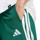 5. adidas Herren-Trikothose mit 3 Streifen, normaler Passform und offenem Saum, Grün, JI8806