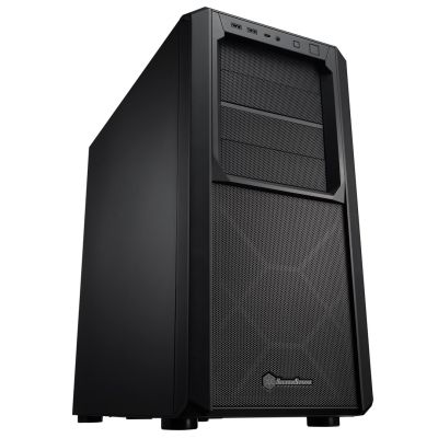 11. SilverStone SST-SED1-B Seta D1 Midi-Tower-Gehäuse – juodas