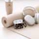 6. Tech-Protect Lamano Hülle für AirPods 4/5 – schwarz und braun