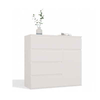 5. MALWA 1D5S Kommode weiß