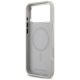 7. Karl Lagerfeld Karl & Choupette Pins MagSafe Case für iPhone 17 Pro - Grau