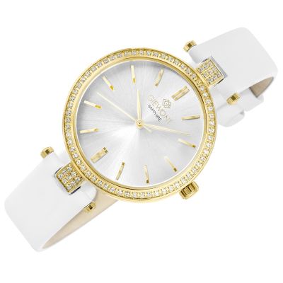 3. Giewont Saphir Gold Silber Damenuhr GW9890-A2