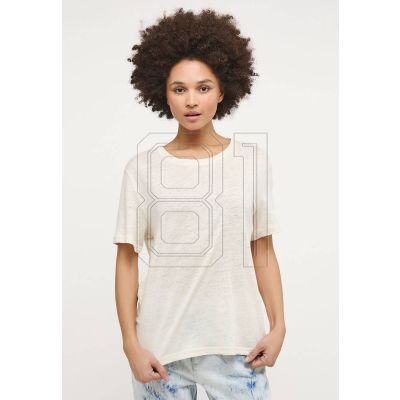 4. Mustang Alina C Leinen T-Shirt W 1013788 2045
