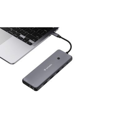 8. Verbatim CMH-13 USB-C Dock/Replikator (32153)