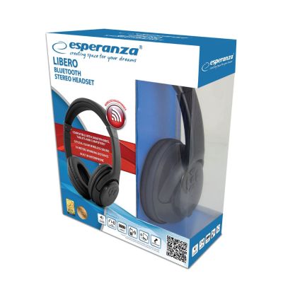 13. Esperanza LIBERO EH163K kabellose Kopfhörer (schwarz)
