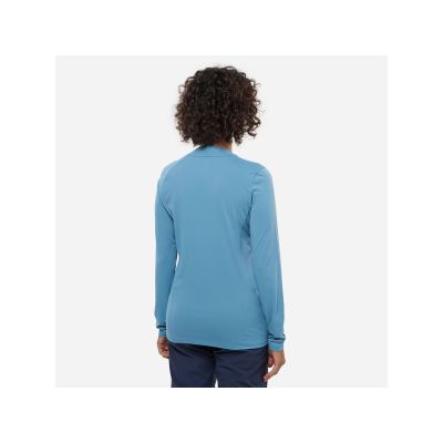 4. MILLET Seneca T-Shirt für Damen, Ts Ls Uv W, blau