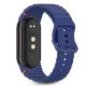 2. Tech-Protect Silikon-Sportarmband für Xiaomi Smart Band 8 / 9 / 10 / NFC - Blau
