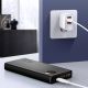 9. Baseus Adaman Powerbank mit Schnellladung 20000 mAh 22,5 W + USB-A - USB-C 3A Kabel 0,3 m schwarz