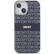 3. DKNY IML Mono & Stripe MagSafe Hülle für iPhone 15 / 14 / 13 – Blau