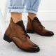 6. Damen-Winterstiefeletten in Camel Jezzi ASA198-15