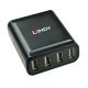 4. Lindy 42679 USB 2.0 Hubs und Hubs Schwarz