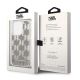 8. Karl Lagerfeld KLHCP14XLMNMS iPhone 14 Pro Max 6,7" Hardcase Silber / Silber Liquid Glitter Monogram