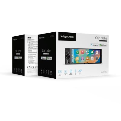 11. KRUGER&MATZ Autoradio KM2016 CarPlay/Android Auto 1DIN