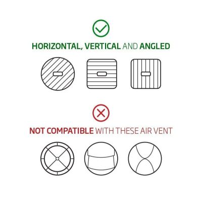 3. Spigen H12 Telefonhalter für die Lüftungsöffnung im Auto, magnetisch – Schwarz