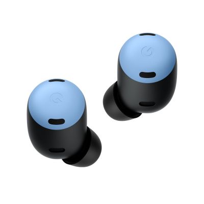 Google Pixel Buds Pro Kabelloses In-Ear-Headset mit Bluetooth für Anrufe und Musik, Farbe: Porzellan, Blau