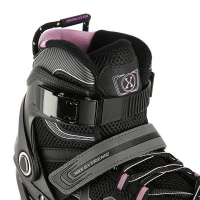 2. NILS EXTREME NA9157 ROLLSCHUHE SCHWARZ UND LILA GRÖSSE 45