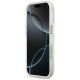 5. Guess IML Shell Script Metal MagSafe Hülle für iPhone 17 Pro Max – Weiß