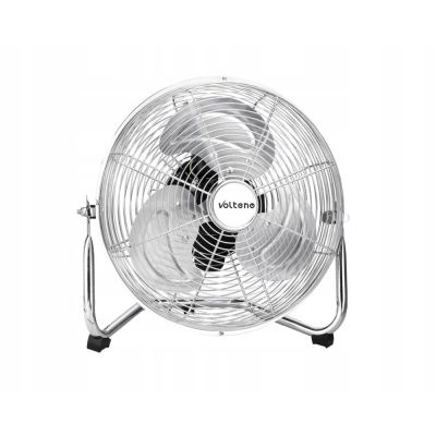 Verchromter Standventilator 80 W / 40 cm
