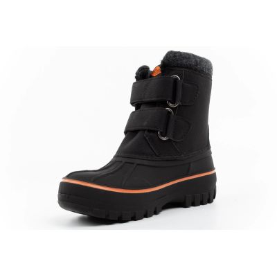 5. Lee Cooper Kinder-Winterstiefel, Schneestiefel, schwarz, gefüttert, mit Klettverschluss
