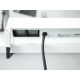 4. Bachmann DESK 2 3-fach Tischsteckdose, Farbe: Edelstahl