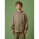 Locker geschnittener Kapuzenpullover für Jungen, Größe 4F 4FJRSS26TSWSM3051-83S